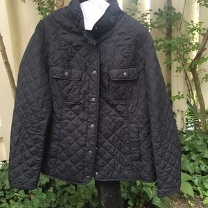 Light-weight black jacket by Merona, XL.